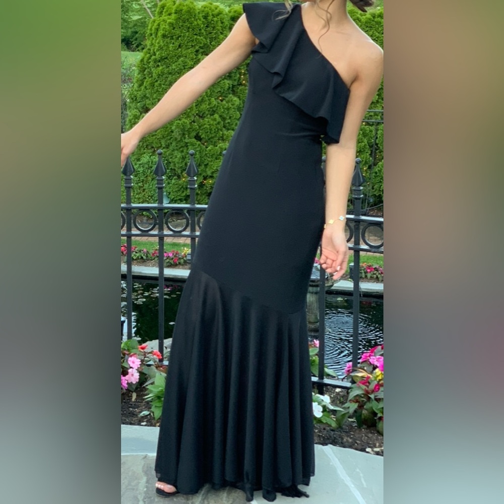 Black Aqua Mermaid Dress
